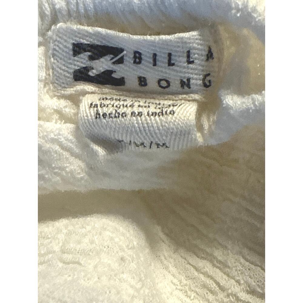 Billabong Ready For Sun - Beach Cover- Up Womens Size M Ecru - Picture 10 of 10